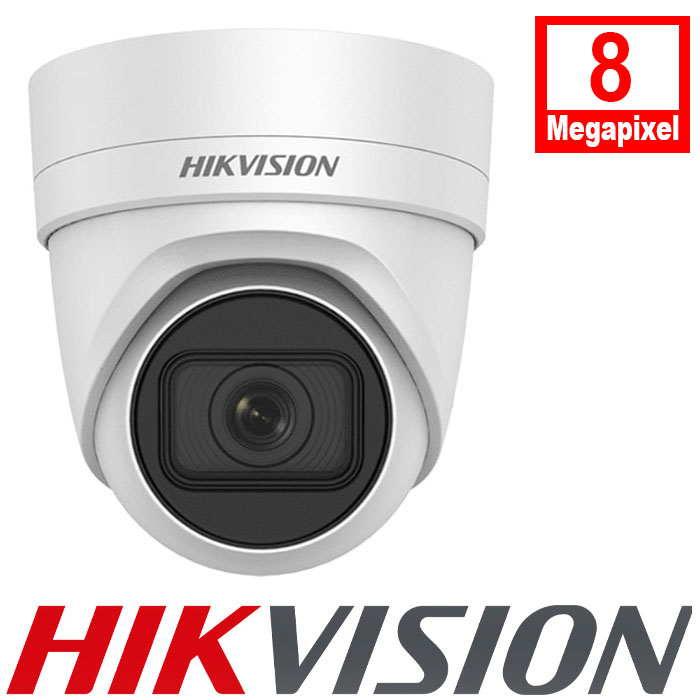 Hikvision DS-2CD2H86G2-IZS 8MP 2.8–12mm Varifocal Lens IP Camera 40m IR