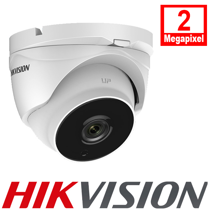 Hikvision DS-2CE56D8T-IT3ZE 2MP Varifocal 2.8-12mm POC 40m IR Turret Camera