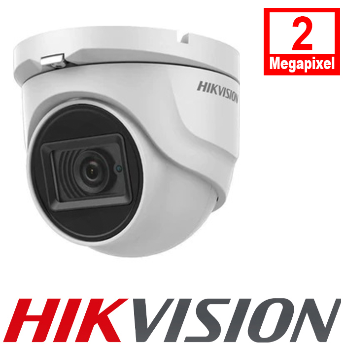 Hikvision DS-2CE76D0T-ITMFS 4in1 2MP Audio AOC 30m IR Turret Camera