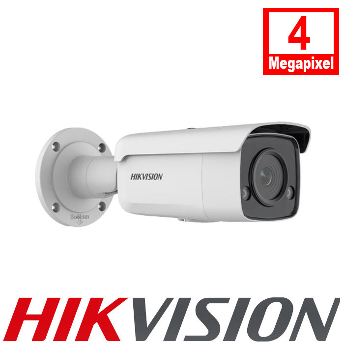 Hikvision DS-2CD2T47G2-L 4MP 4mm Fixed Lens IP ColorVu bullet camera 30m IR