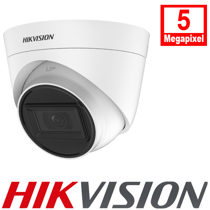 Hikvision DS-2CE78H0T-IT3E(C) 5MP 2.8mm Fixed Lens 40m IR Turret Camera