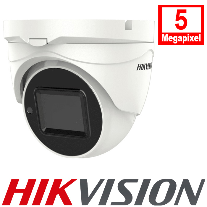 Hikvision DS-2CE79H0T-IT3ZE(C) 5MP Vari-Focal Lens 40m IR Turret Camera