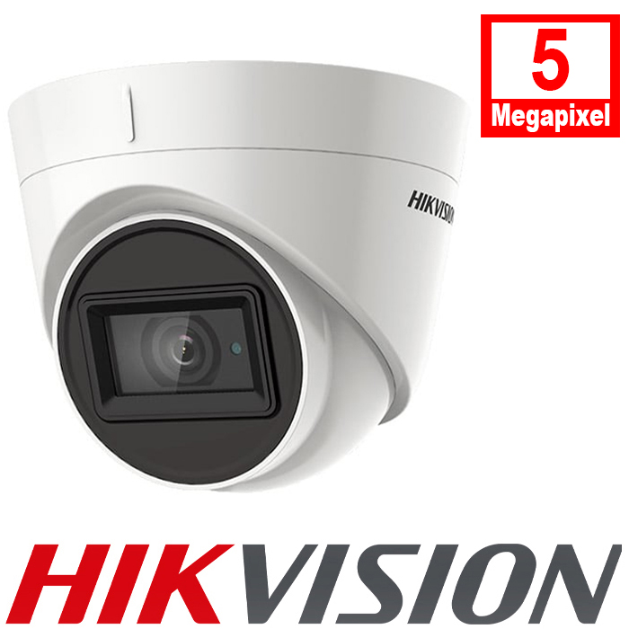 Hikvision DS-2CE78H0T-IT3FS 5MP With Built in Audio AOC 40m IR Turret Camera