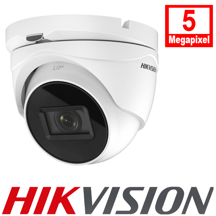 Hikvision DS-2CE79H8T-AIT3ZF 5MP Vari-Ffocal Lens 60m IR Turret Camera