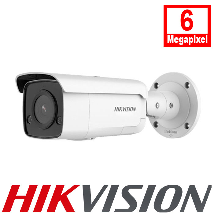 Hikvision DS-2CD2T66G2-2I(C) 6MP 4mm Fixed Lens IP Dark fighter bullet Camera 60m IR