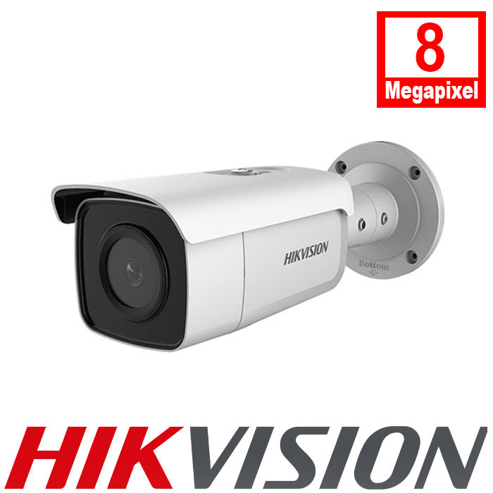 Hikvision DS-2CD2T86G2-2I 8MP AcuSense Darkfighter IP Bullet Camera, 50m IR