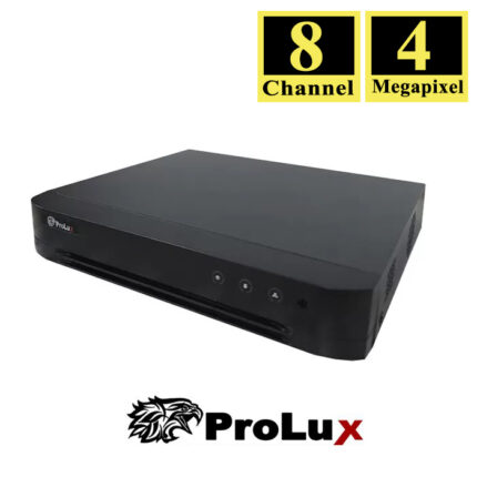 Prolux PXD-8208-HYK4MP 8 Channel 4MP Hybrid DVR Recorder