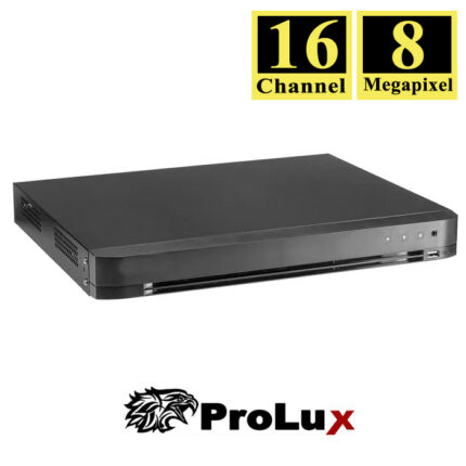 Prolux PXD-8216-HYK8MP 16 Channel 8 Megapixel 4K Hybrid DVR