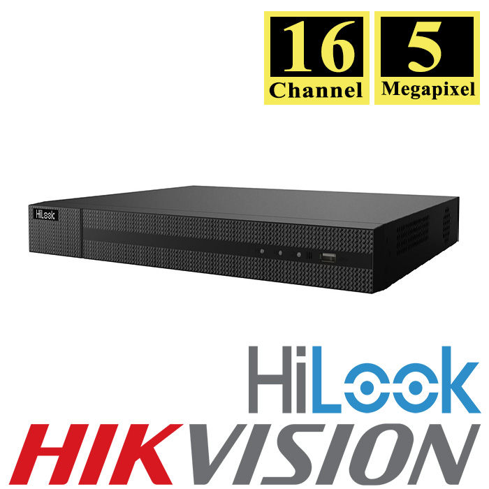 DVR-216U-K2 HiLook By Hikvision DVR-216U-K2 16 Ch 5 MP 1U H.265 DVR