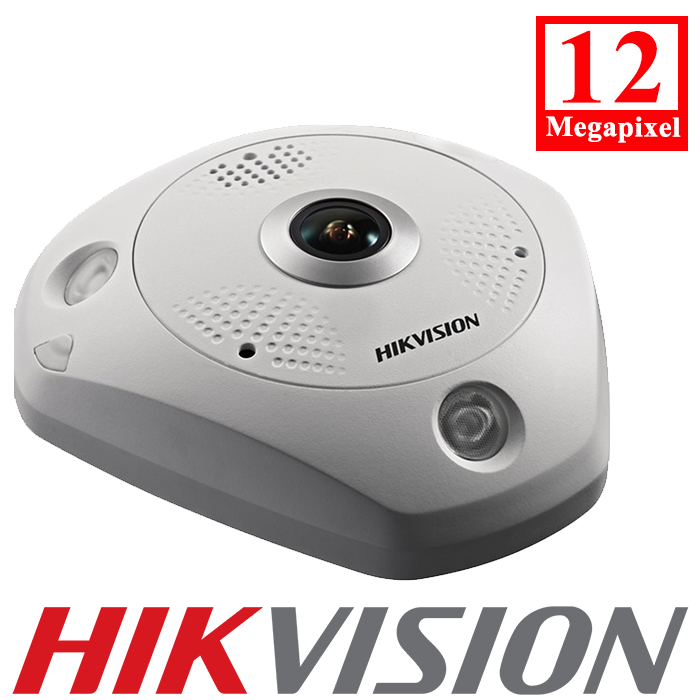 Hikvision 12 MP DS-2CD63C2F-IS 1.98 mm 15M IR Fisheye Network Camera Hikvision 12 MP DS-2CD63C2F-IS 1.98 mm 15M IR Fisheye Network Camera