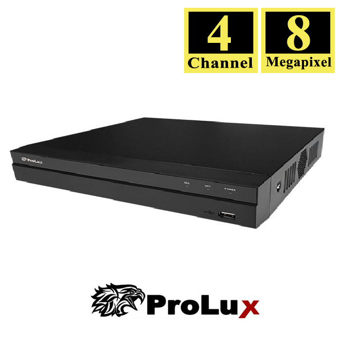 Prolux 4 Channel Compact 4K NVR PXN-2104HS-4P-4K Prolux 4 Channel Compact 4K NVR PXN-2104HS-4P-4K
